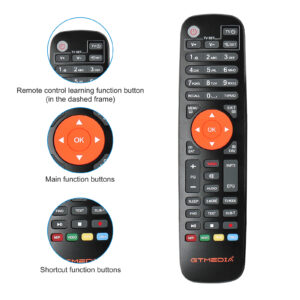 Telecomando para gtmedia v7s2x/v7 pro/v7 tt tv