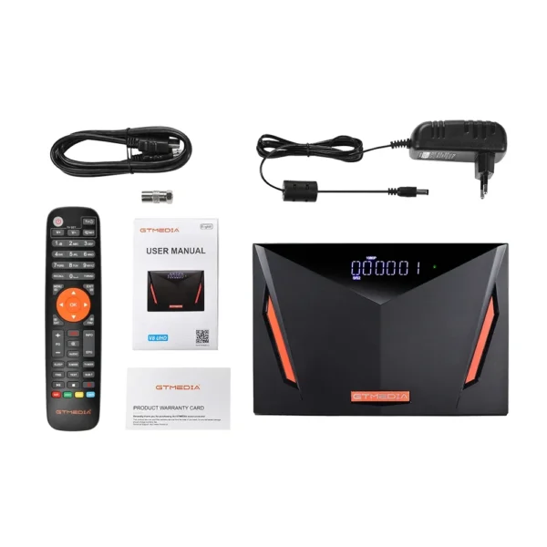 GTMEDIA V8 UHD 4K TV Box com leitor de cartão inteligente, WiFi - Image 3