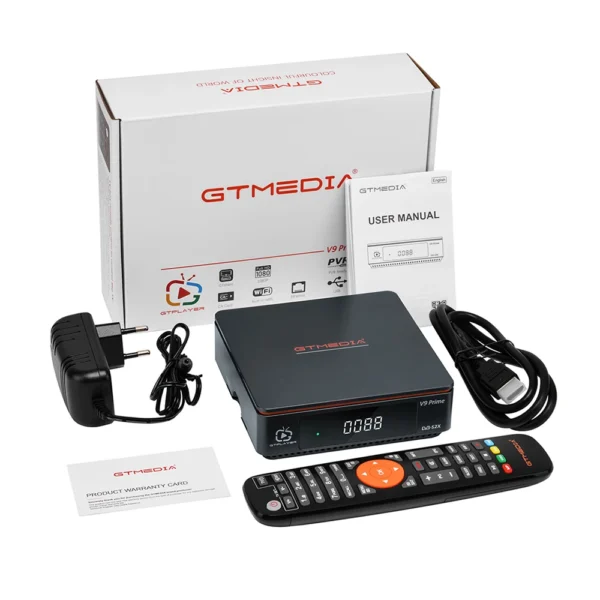 GTMEDIA V9 Prime-DVB-S2X com WiFi , Full HD 1080P - Image 4