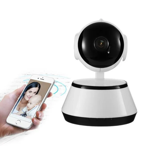 Câmera de Segurança HD720p Smart P2P Visão Noturna V380 App s/Fio - Image 3