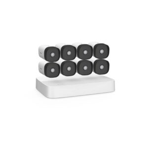 Tenda: Kit 8 Câmaras IP Bullet IR PoE 4MP e 1NVR PoE