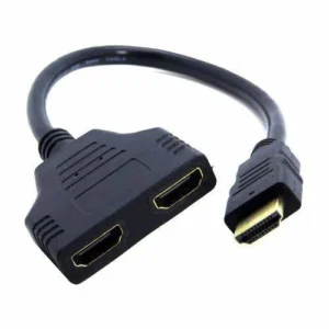 Divisor HDMI, macho 1080p para HDMI Duplo Fêmea HDMI