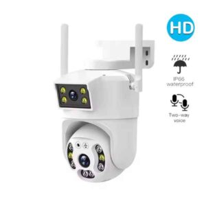 Joareon - Câmera de Alarme ICSEE 8MP 4K CCTV, PTZ, Vigilância IP, s/Fio e WiFi