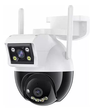 Câmara CCTV 2MP HD 1080p Suporte NVR ICSEE PTZ, Exterior, à prova d' Água, WiFi