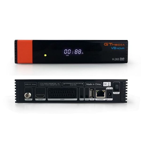 GT Média V8 NOVA DVB-S2 1080 P Media Player Caixa de TVUSB 3G, WIFI - Image 4