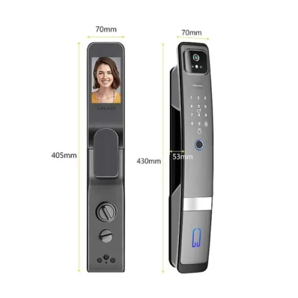 Fechadura Inteligente para Porta, com Impressão Digital, WiFi - Image 5