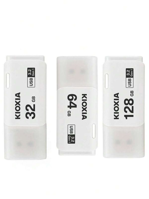 KIOXIA 32GB TransMemory U202 USB 2.0 Flash Drive, Branco - Image 2