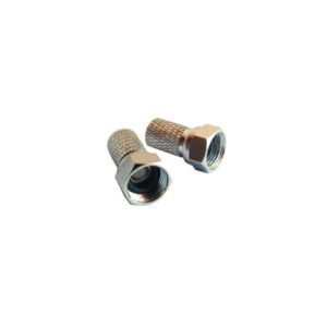 Conectores F sextavados c/ oring-DAXIS (25 U)