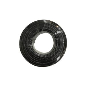 Cabo coaxial RG 6 Preto 25 metros Daxis