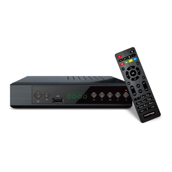 Recetor Golden Media Mania 828 Full DVB-T2/C
